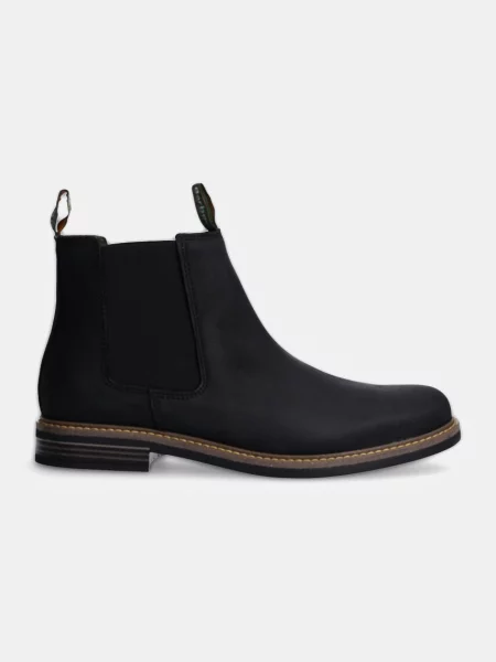 Черевики з нубуку Barbour Farsley чорний
