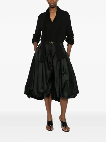 Cămașă Balenciaga cu legături negru