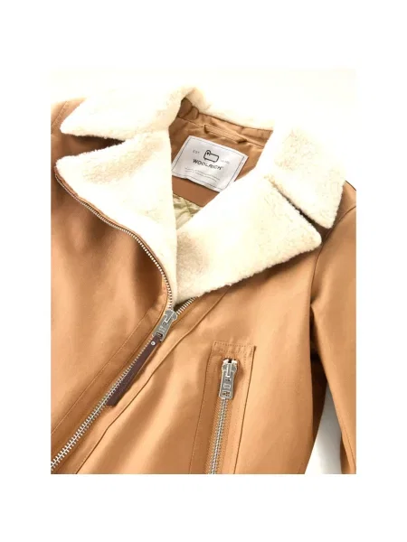 Lekka kurtka Woolrich beżowa