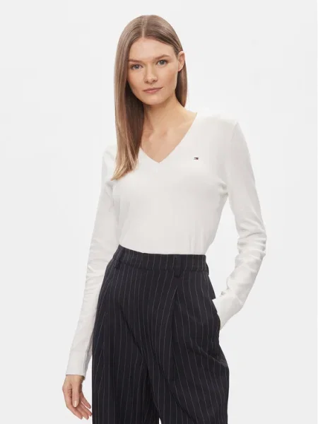 Tommy Hilfiger Pulover alb