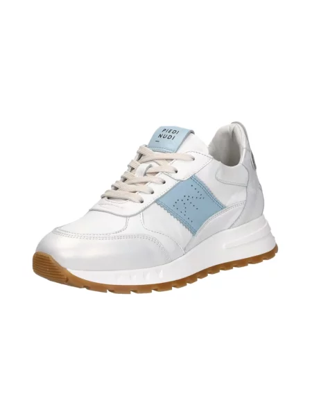 Lniane sneakersy Piedi Nudi białe
