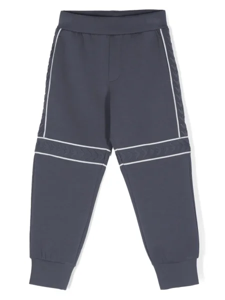 Spodnie dziecięce Emporio Armani niebieskie