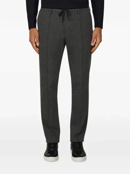 Pantaloni Boggi Milano din jerseu gri
