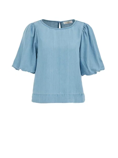WE Fashion Bluză azuriu