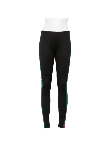 Pantaloni Gucci cu dungi negru