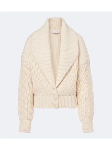 Vuneni kardigan Stella Mccartney bijela
