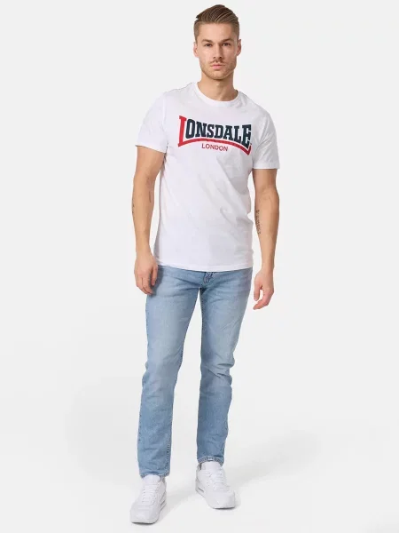 Футболки і поло Lonsdale Two tone білий