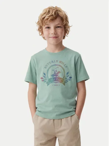 Beverly Hills Polo Club T-Shirt πράσινο