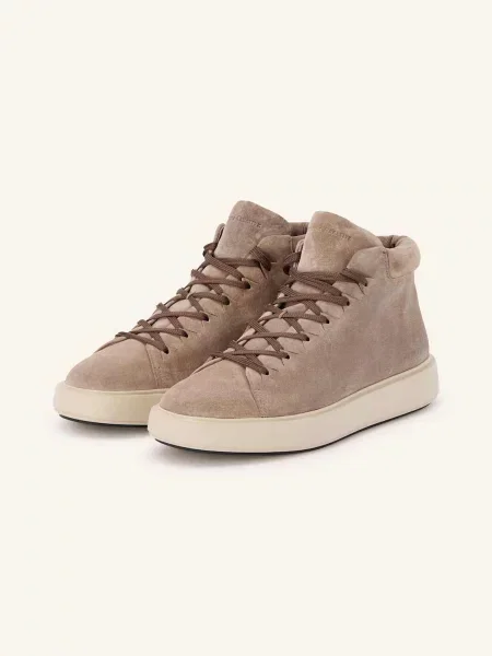 Officine Creative Wysokie Sneakersy beige beżowe