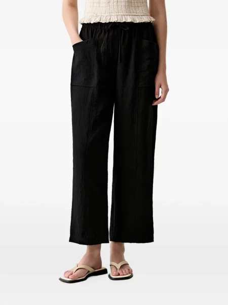Pantaloni Benetton cu cordon negru