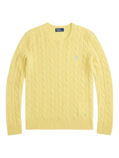 Căciulă Polo Ralph Lauren cu broderie tricotate de costum albastru