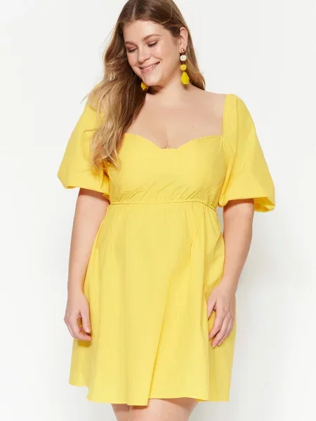 Rochie mini Trendyol galben