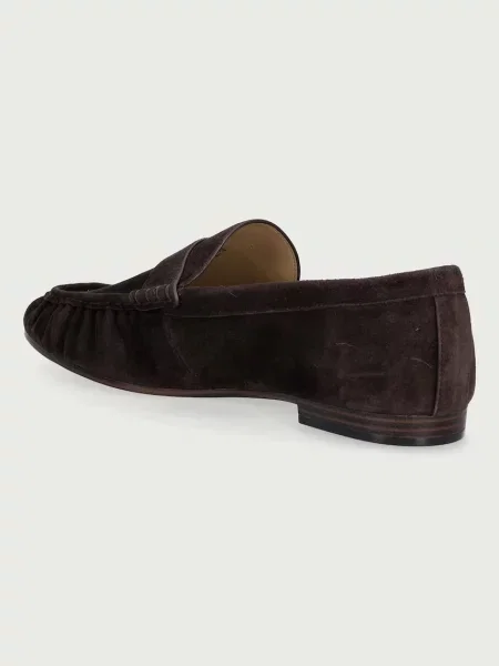 Мокасины Michael Michael Kors из нубука с рюшами