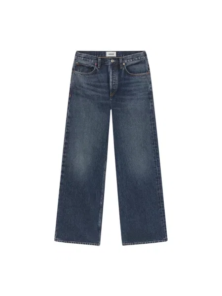 Jeansy Agolde niebieskie