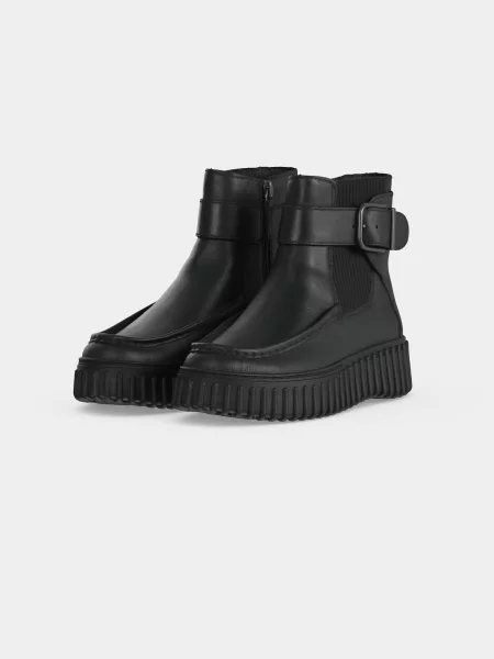CLARKS Členkové čižmy Torhill' čierna