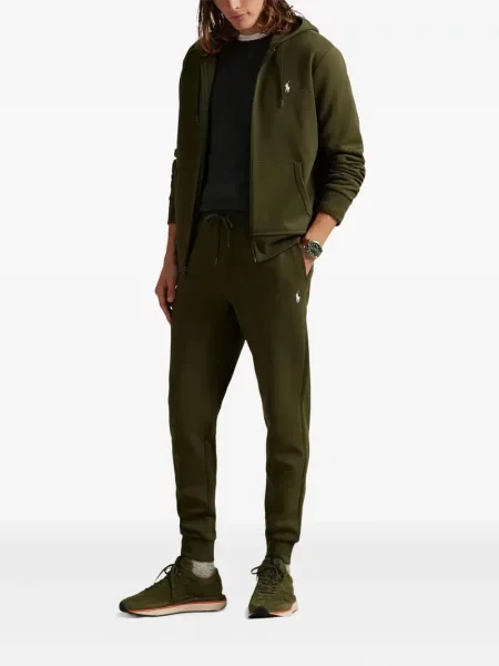 Μικρός κασκέτο Polo Ralph Lauren με χαμηλή μέση υφαίνω διαγωνίως πράσινο