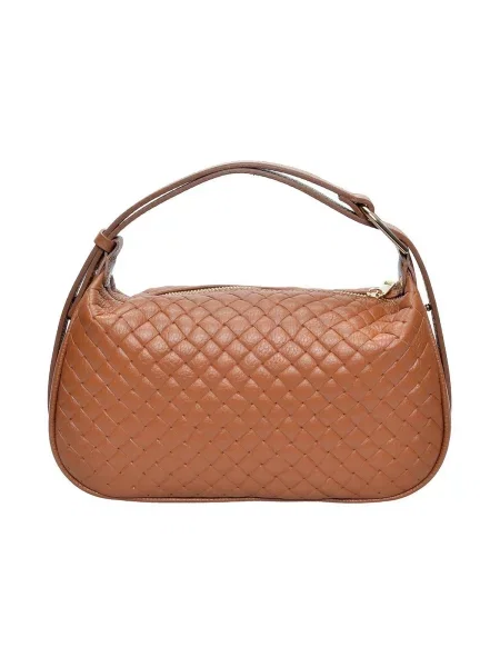 Geantă shopper Anna Luchini maro