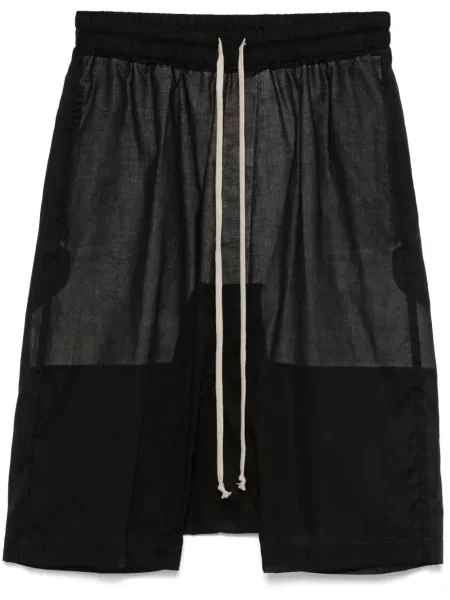 Pantaloni scurți Rick Owens negru