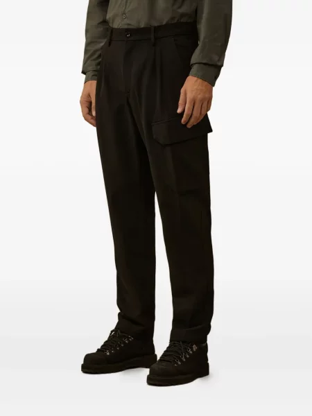 Pantaloni cargo C.p. Company plisate negru