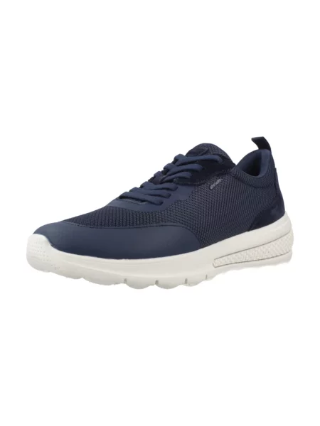 Sneakersy Geox skórzane niebieskie