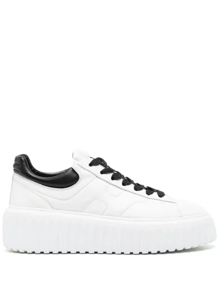 Sneakerși Hogan cu broderie alb