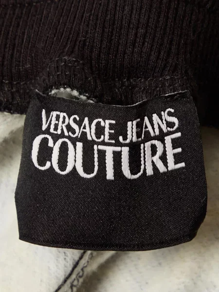 Pantaloni Versace Jeans Couture cu imagine negru