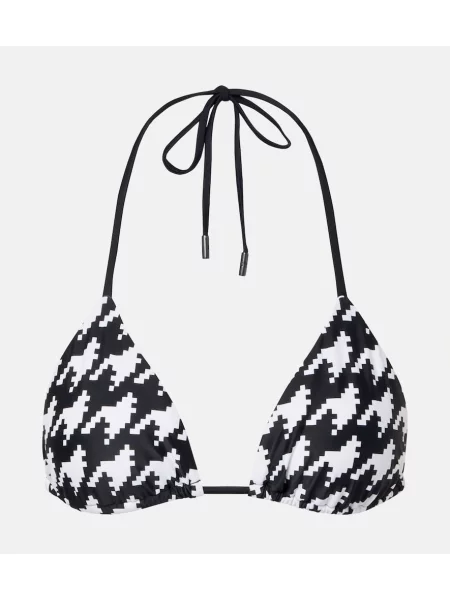 Top Perfect Moment w pepitkę czarny