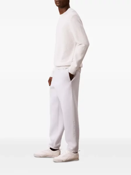 Hímzett futó nadrág Calvin Klein szürke