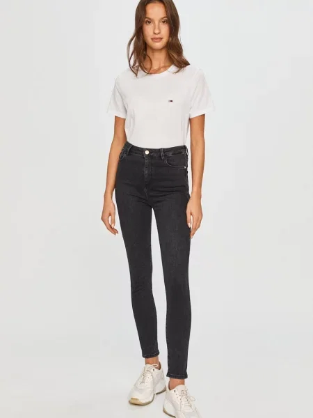 Tommy Jeans Tričko bílé