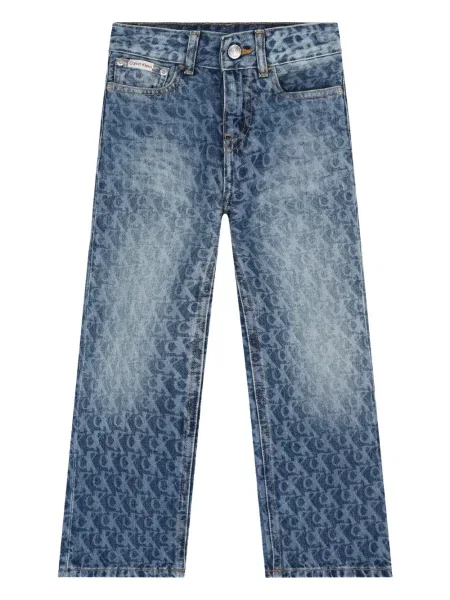 Džínsy Calvin Klein modrá