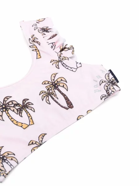 Bikini dziecięce Palm Angels różowe