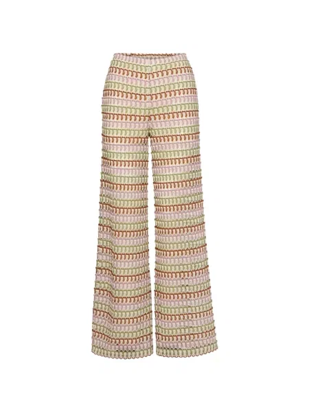 Pantaloni Veronica Beard cu imprimeu geometric