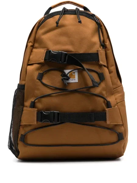 Ruksak Carhartt Wip sa kopčom smeđa