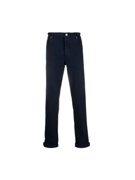Jeansy Brunello Cucinelli niebieskie