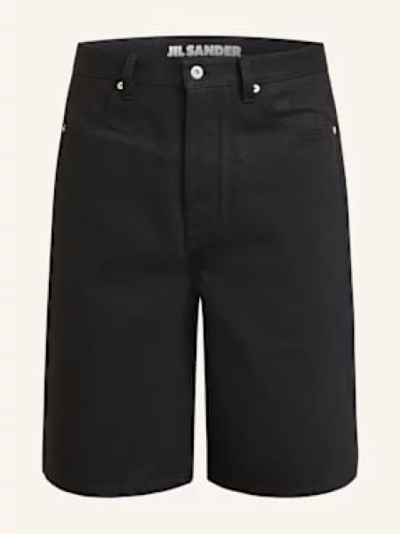 Jil Sander Džínové Šortky černá