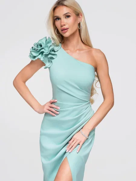 Rochie de seară Edoti alb