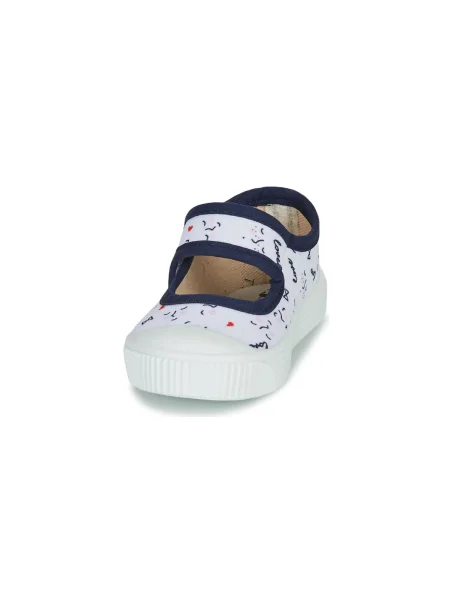 Pantofi copii Citrouille Et Compagnie alb