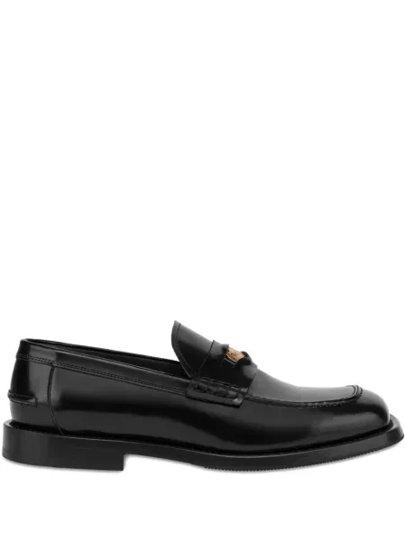 Pantofi loafer Moschino din piele negru