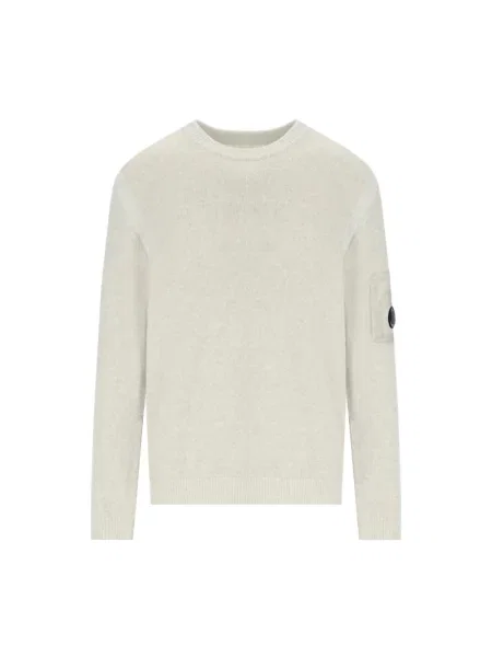 Sweter C.p. Company wełniany biały