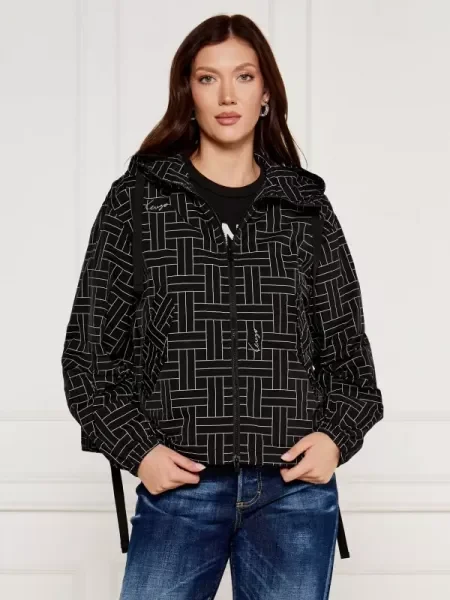 Kenzo Geacă WEAVE negru