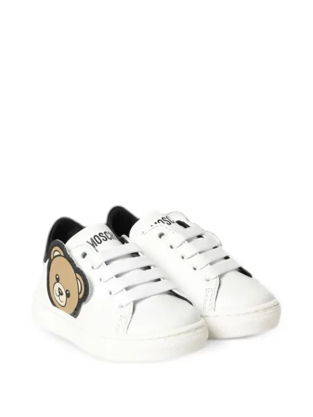 Sneakersy dziecięce Moschino białe