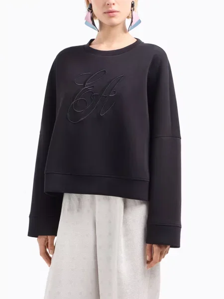 Світшот Emporio Armani чорний