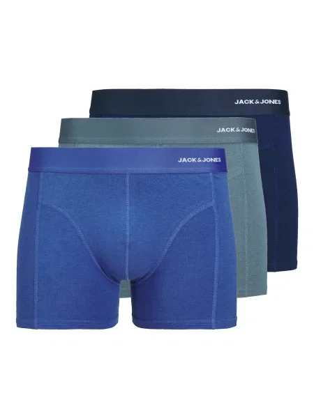 JACK & JONES Boxeri bleumarin / cobalt / cyan albastru