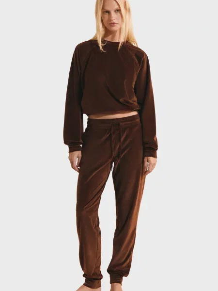Брюки Etam коричневые