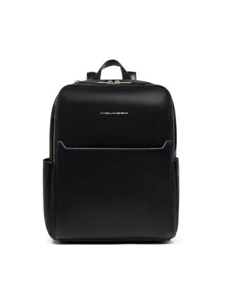 Torebka skórzana Piquadro skórzana czarna