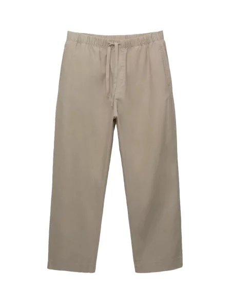 Pull&Bear Pantaloni kitt alb