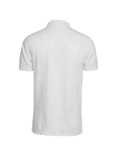 Scurt tricou polo Allsaints alb
