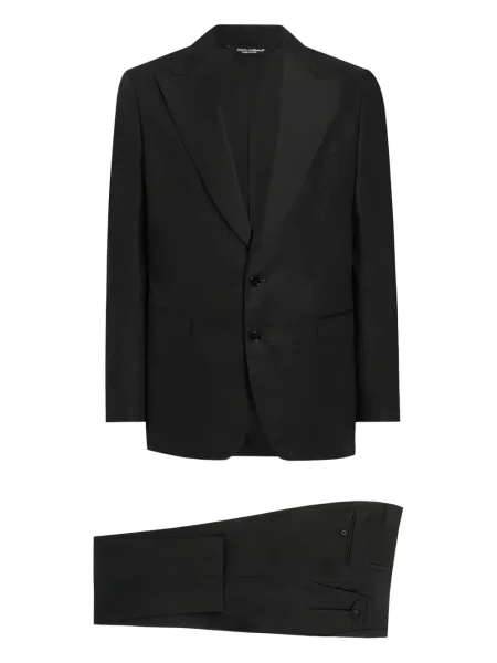 Costum Dolce & Gabbana din satin de costum negru