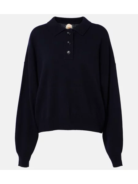 Pulover Jardin Des Orangers de lână albastru