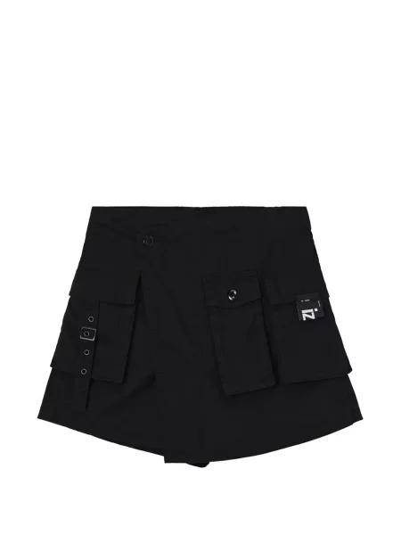 Pantaloni scurți Izzue cu autograf negru
